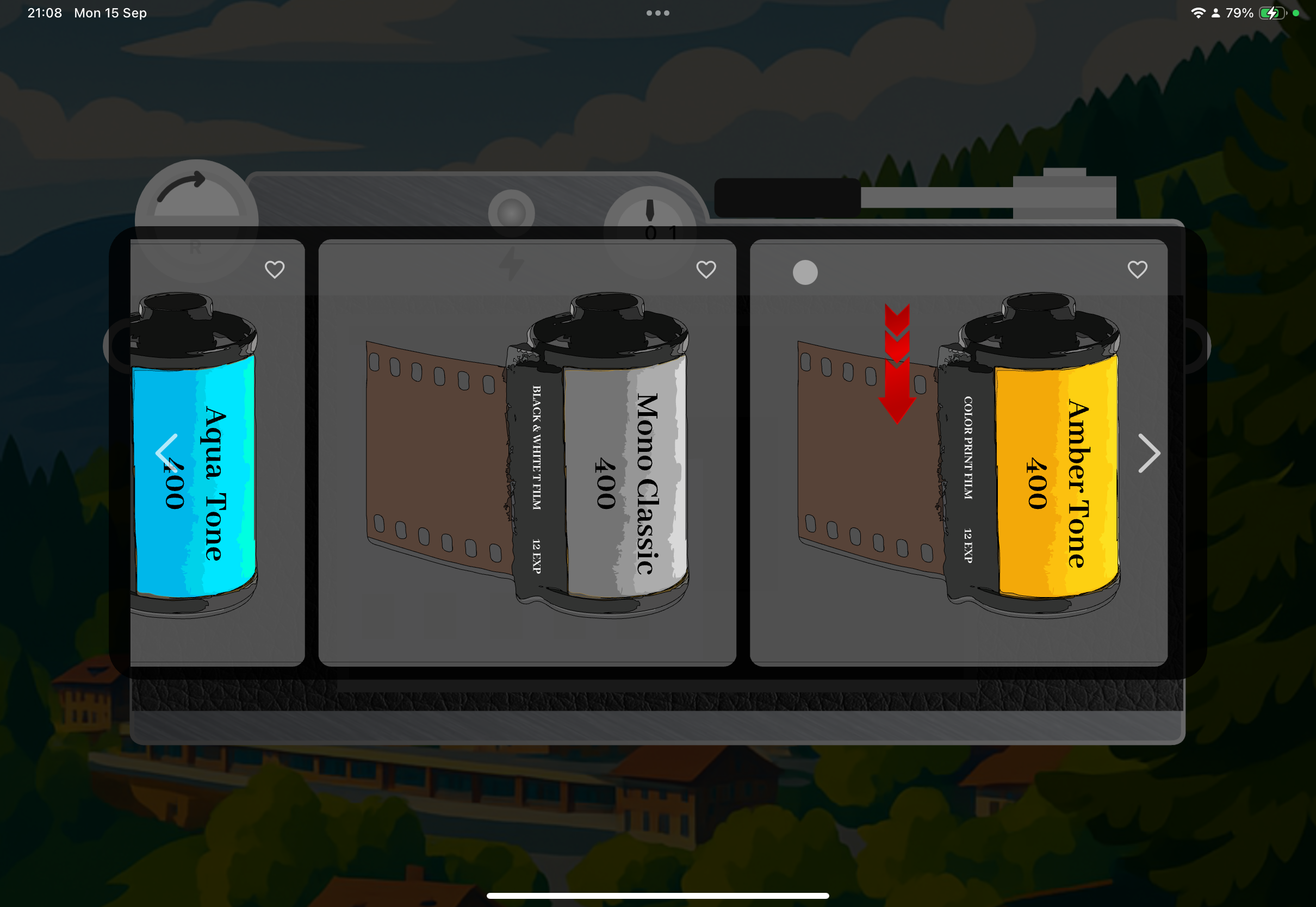 Vintage Film Camera live view