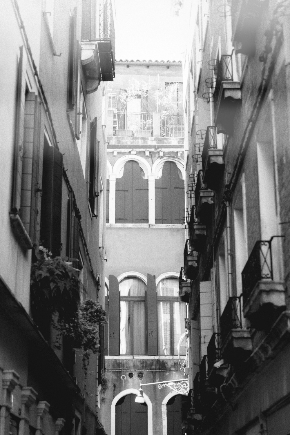 Mono Classic 400 frame highlighting grainy shadows in monochrome